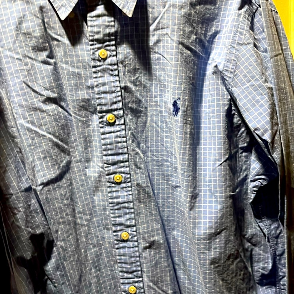 Ralph Lauren Polo button down, XL, very well cared for, not one blemish